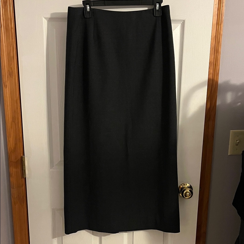 Eddie Bauer Elegant Charcoal Pencil Skirt